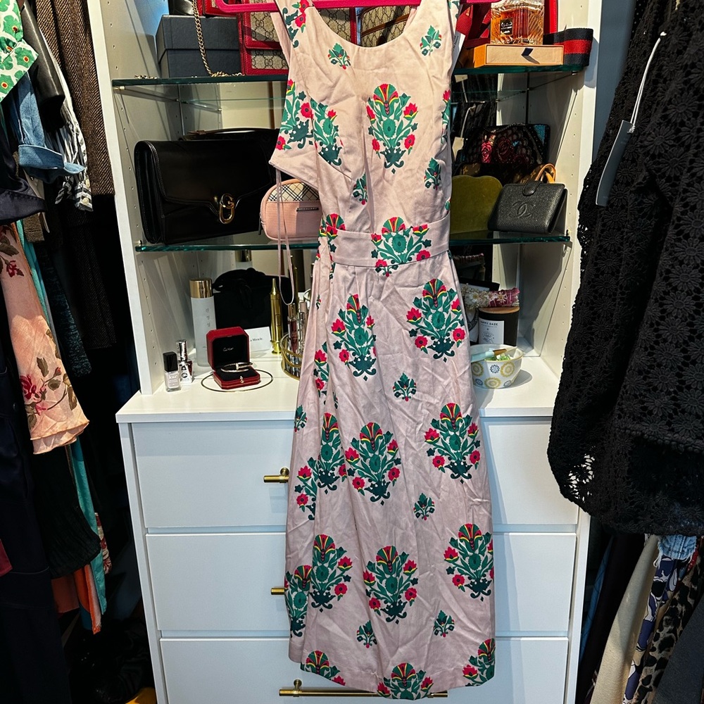 Floral Pink Maxi Dress